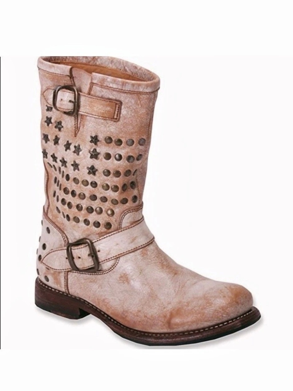 🖤 Bed Stu Whacky Studded Western Boots – New Without Box – Size 9 fits like 8.5